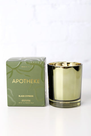 Black Cypress Petite Candle by Apotheke - 5 oz.