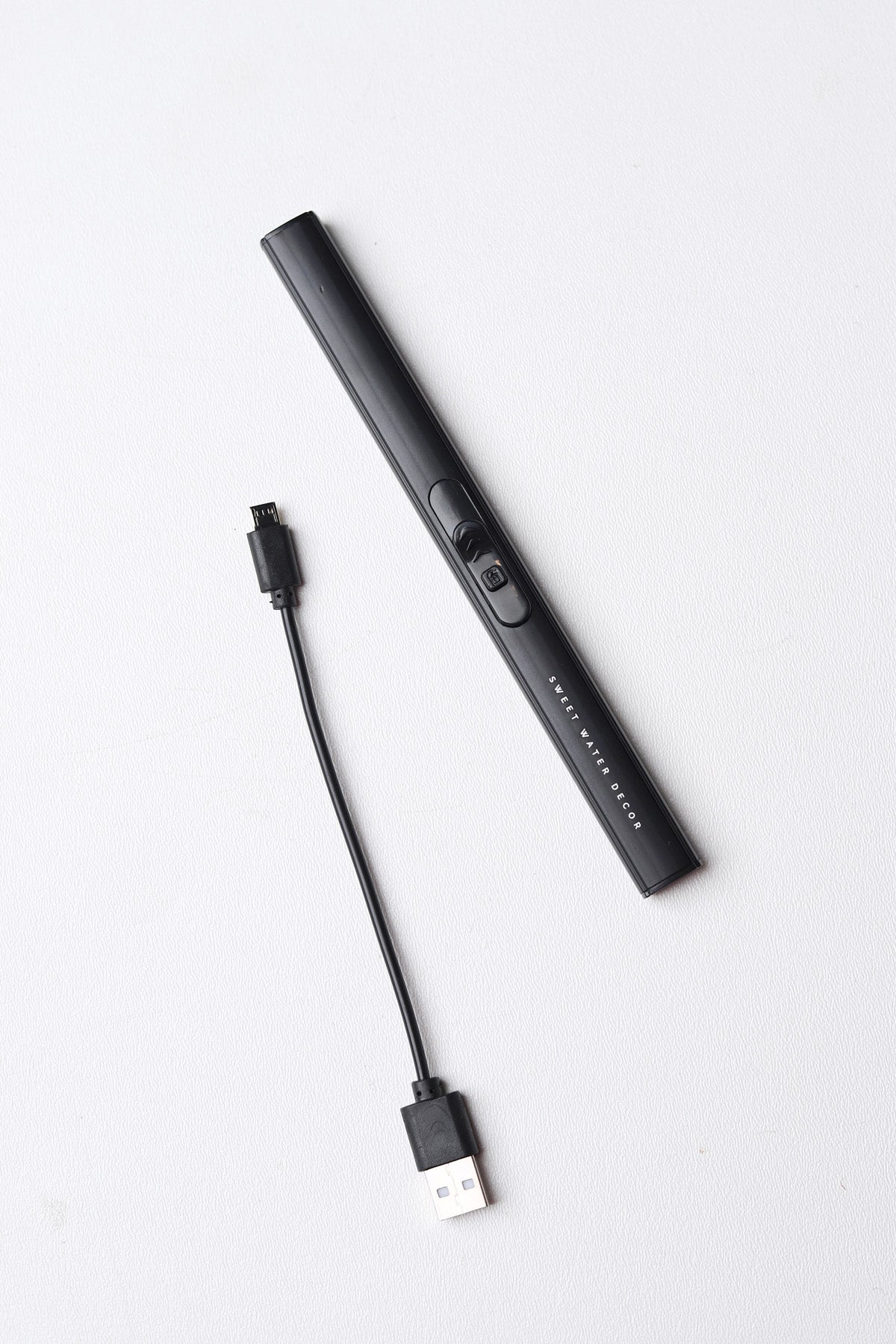 Black Electric Lighter - Rechargeable