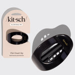 Black Flat Cloud Clip