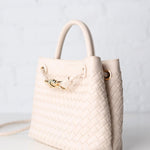 Blakely Woven Crossbody - Ivory