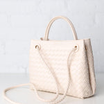 Blakely Woven Crossbody - Ivory