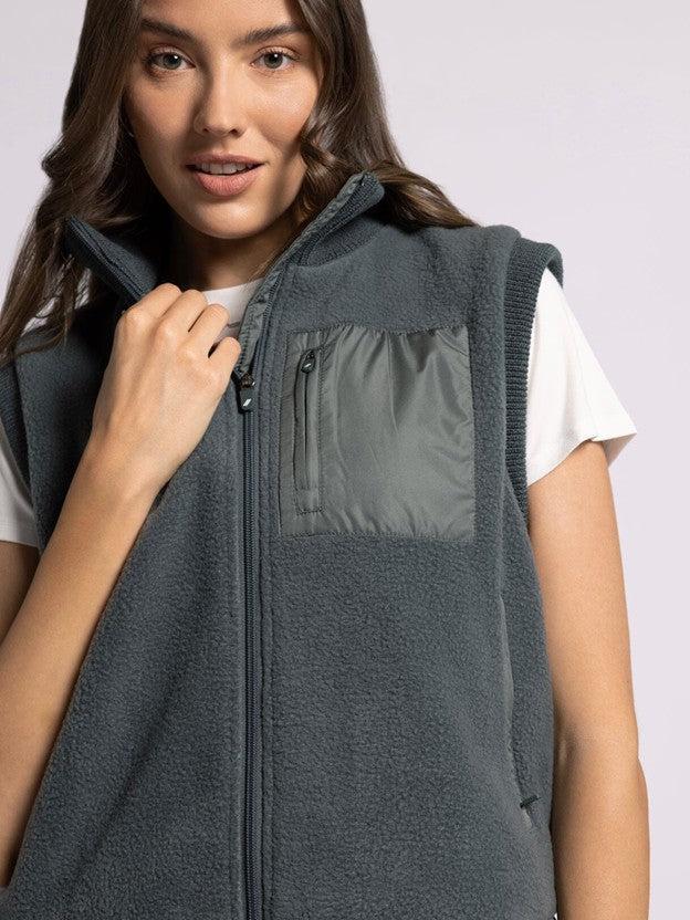 Bretta Vest - Smoked Jade