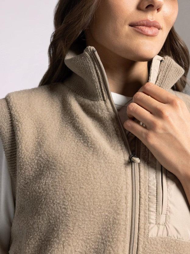 Bretta Vest - Taupe