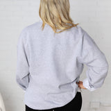 Brexley USA Graphic Sweatshirt - Heather Grey