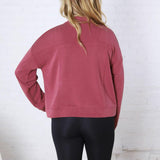 Bria Sip Up Jacket - Rosewood
