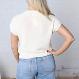 Briar Mock Neck Sweater - Ivory