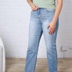 Brighton High Rise Straight Loose Fit - Vintage Light Wash FINAL SALE
