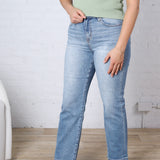 Brighton High Rise Straight Loose Fit - Vintage Light Wash FINAL SALE
