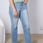 Brighton High Rise Straight Loose Fit - Vintage Light Wash FINAL SALE
