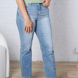 Brighton High Rise Straight Loose Fit - Vintage Light Wash FINAL SALE
