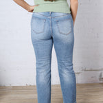 Brighton High Rise Straight Loose Fit - Vintage Light Wash FINAL SALE
