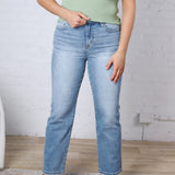Brighton High Rise Straight Loose Fit - Vintage Light Wash FINAL SALE