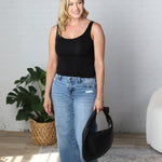 Brigitte Recycled Vegan Shoulder Bag - Black