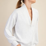 Briya Modal Poly Scuba Lux V-Neck Top