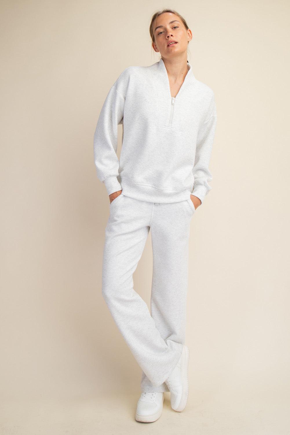 Briya Modal Poly Scuba Lux V-Neck Top