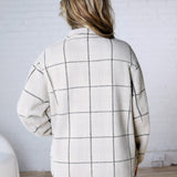 Bronx Plaid Jacket by Z Supply - Frost