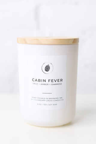 Cabin Fever Soy Wax Candle - 8 oz