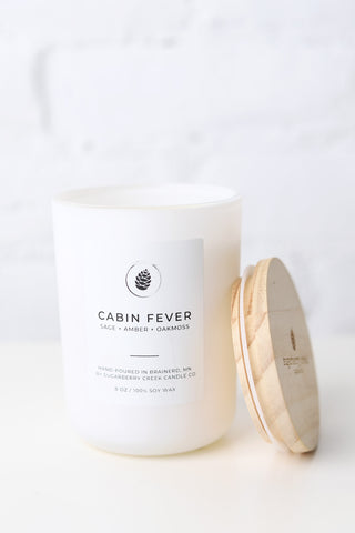 Cabin Fever Soy Wax Candle - 8 oz