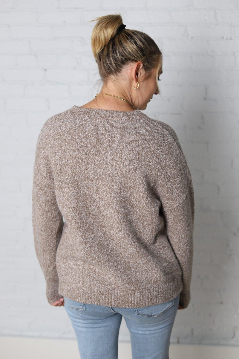 Cally Olive Sweater