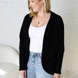 Cam Brushed Waffle Knit Cocoon Cardigan - FINAL SALE