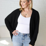 Cam Brushed Waffle Knit Cocoon Cardigan - FINAL SALE