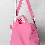 Carrie Catch All Shoulder Tote Bag - Fuchsia