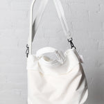 Carrie Catch All Shoulder Tote Bag - White