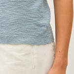 Casidy Sleeveless Knit Top - Seafoam FINAL SALE