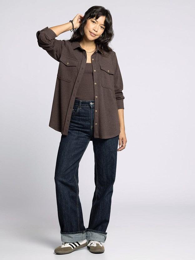 Cassian Shirt - Coffee Bean