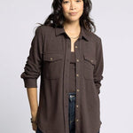 Cassian Shirt - Coffee Bean