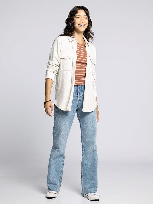 Cassian Shirt - Heather Oatmeal