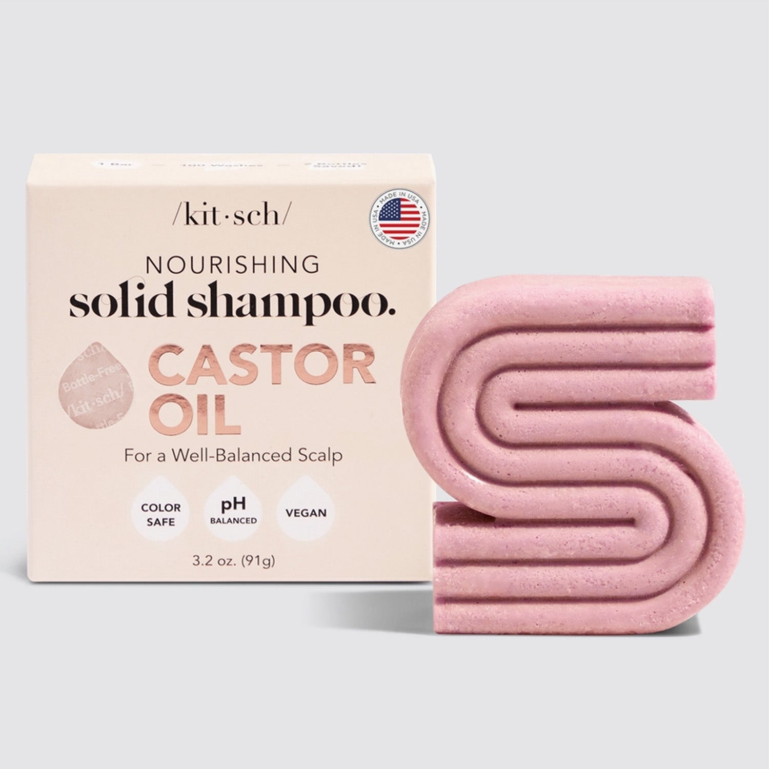 Castor Oil Nourishing Shampoo Bar by KITSCH