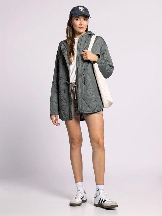 Cecily Jacket - Smoked Jade