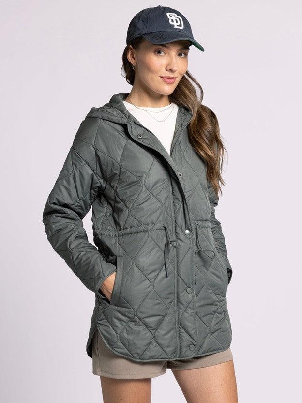 Cecily Jacket - Smoked Jade