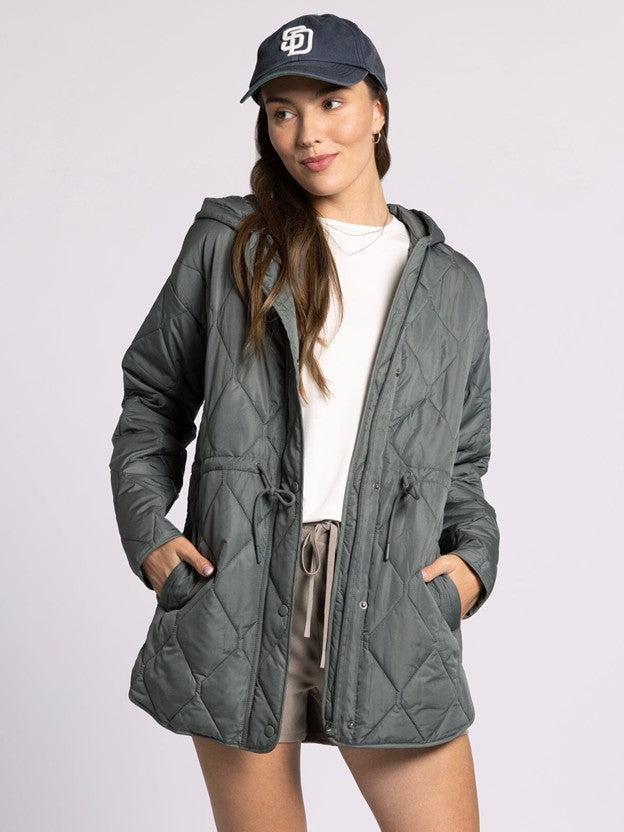 Cecily Jacket - Smoked Jade