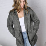 Cecily Jacket - Smoked Jade