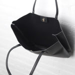 Charlotte Tote Shoulder Bag - Black