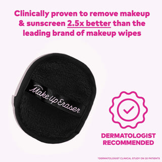 Chic Black 7-Day Makeup Erasers Set