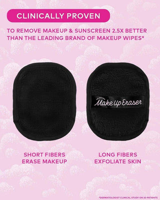 Chic Black 7-Day Makeup Erasers Set