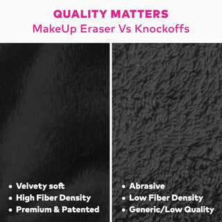 Chic Black 7-Day Makeup Erasers Set