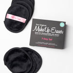 Chic Black 7-Day Makeup Erasers Set