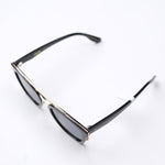 Chloe Polarized Lens Sunglasses - Black/Smoke