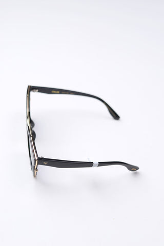 Chloe Polarized Lens Sunglasses - Black/Smoke