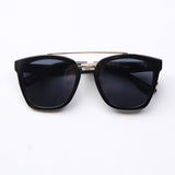 Chloe Polarized Lens Sunglasses - Black/Smoke