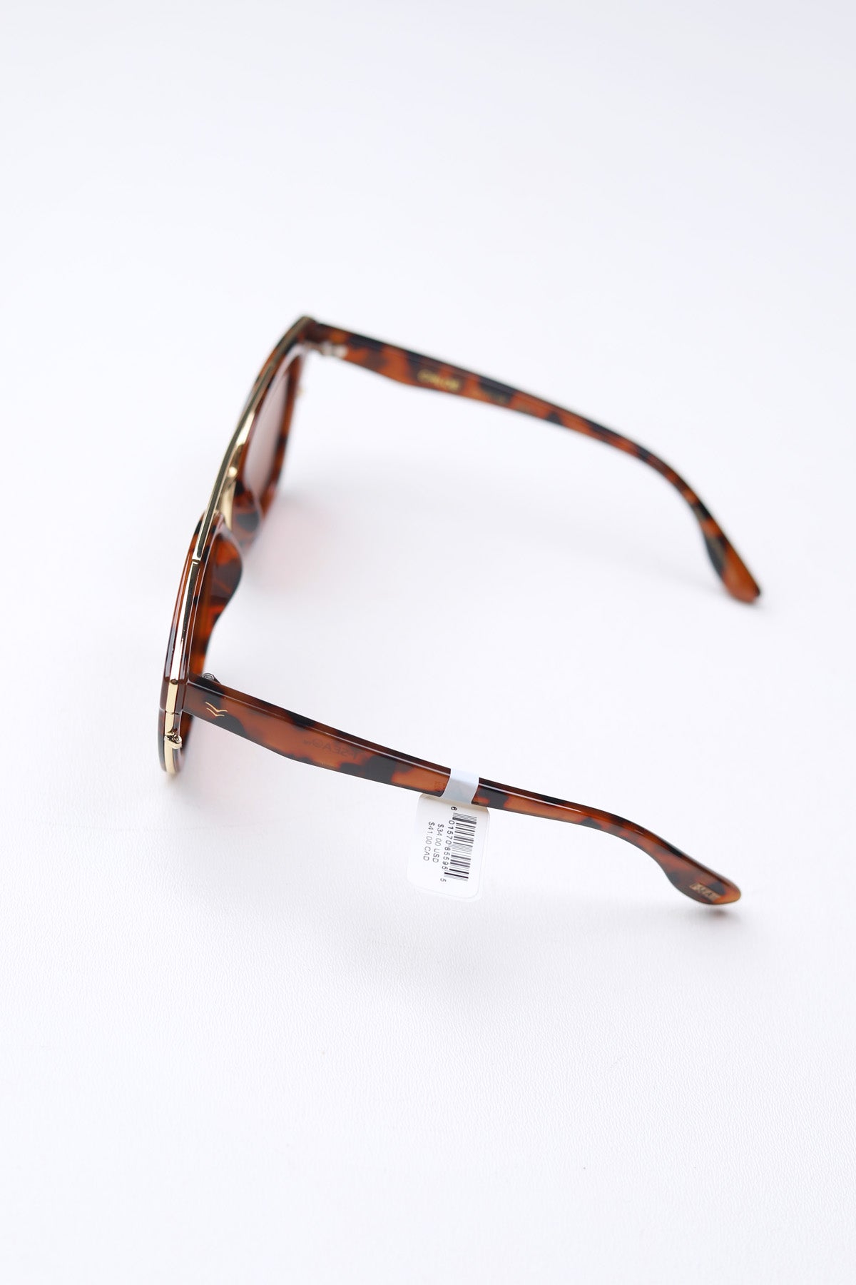 Chloe Polarized Lens Sunglasses - Tortoise/Brown