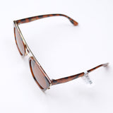 Chloe Polarized Lens Sunglasses - Tortoise/Brown