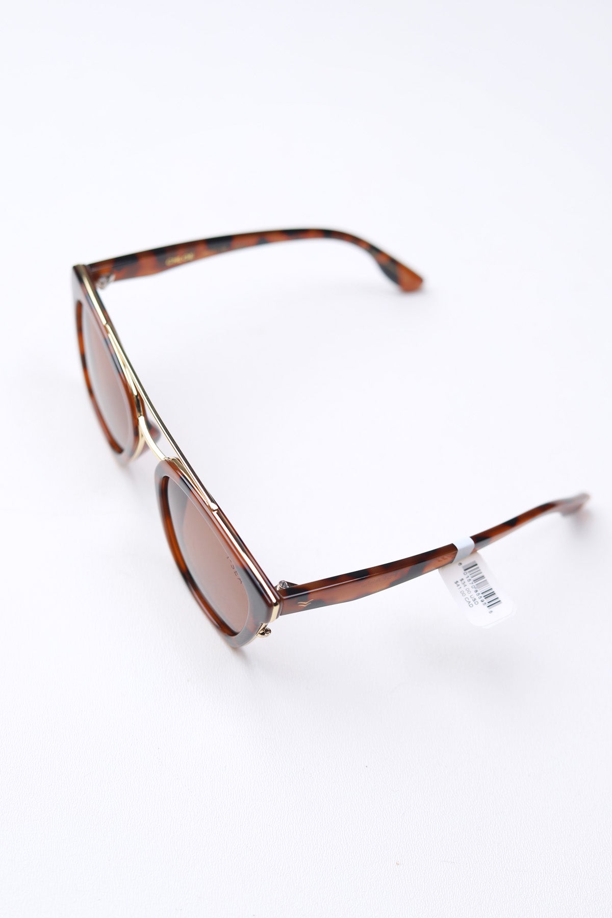 Chloe Polarized Lens Sunglasses - Tortoise/Brown