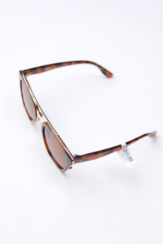 Chloe Polarized Lens Sunglasses - Tortoise/Brown