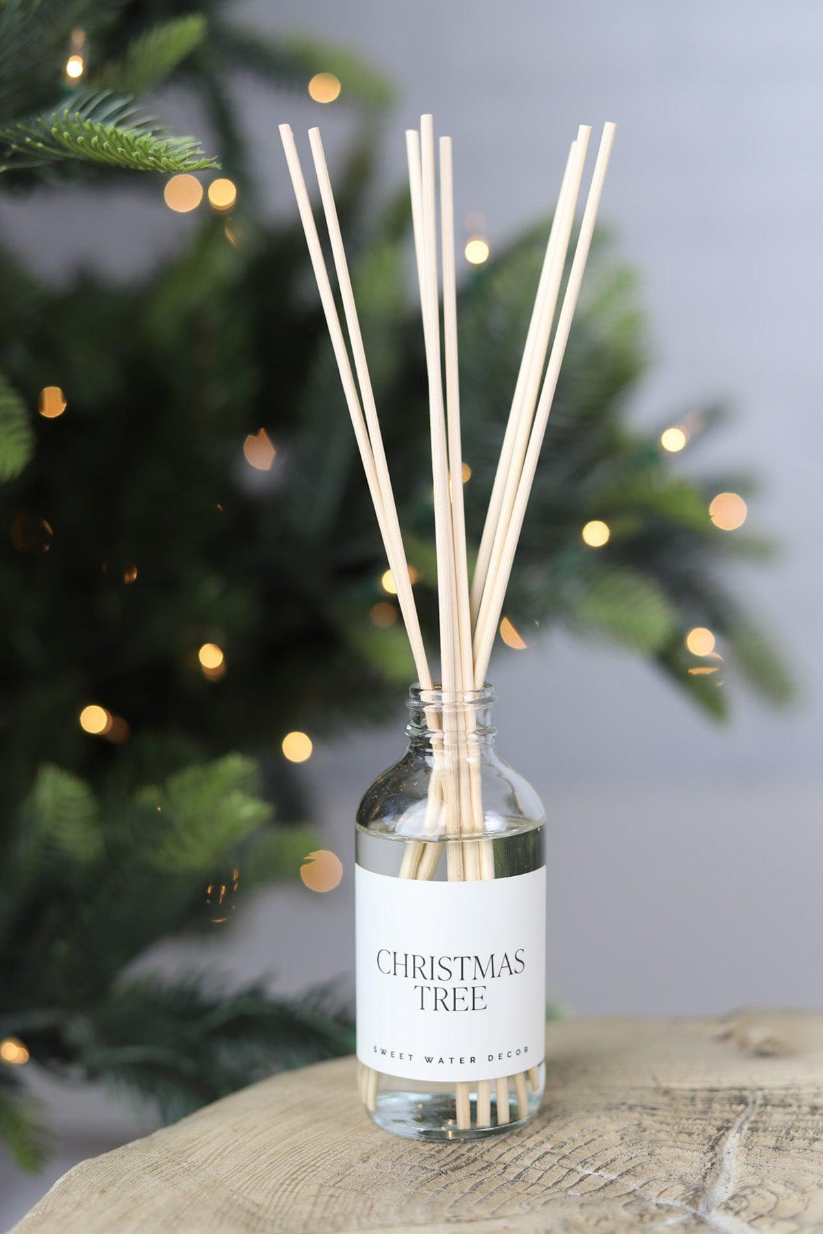 Christmas Tree Clear Reed Diffuser