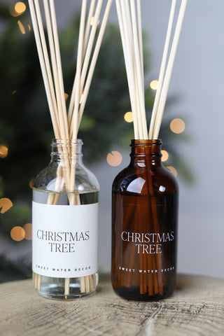 Christmas Tree Clear Reed Diffuser